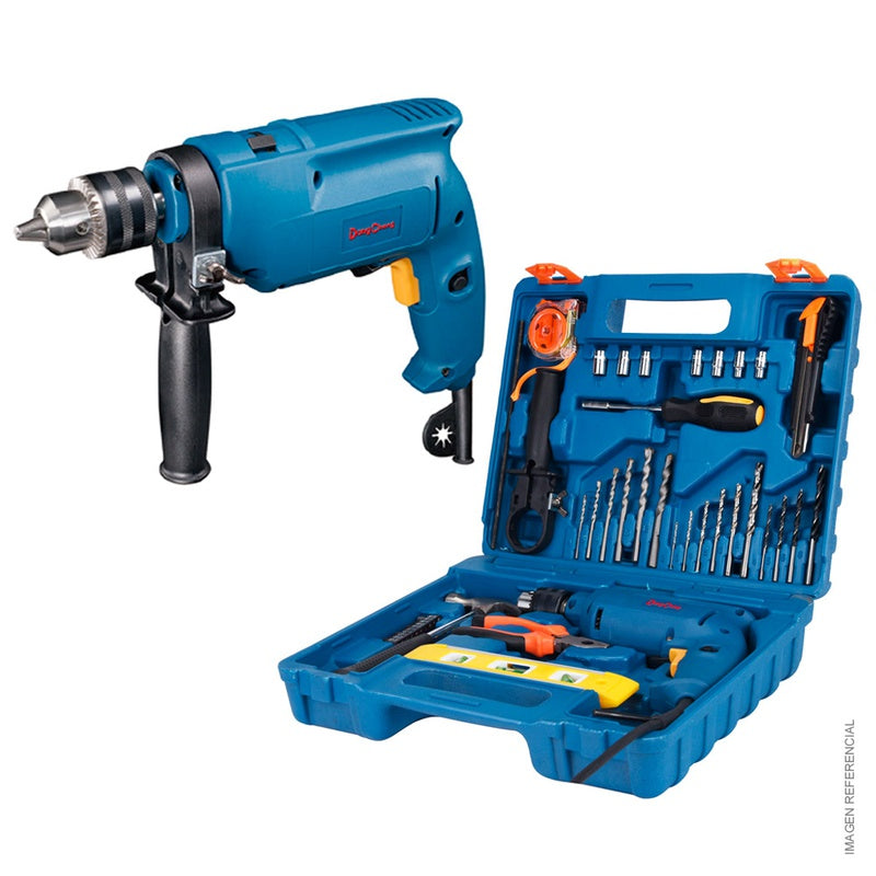 DONG CHENG KIT DE HERRAMIENTA Y TALADRO 500W DZJ04-13