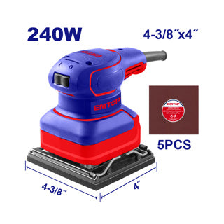 EMTOP LIJADORA ORBITAL 240W ULFSR2402
