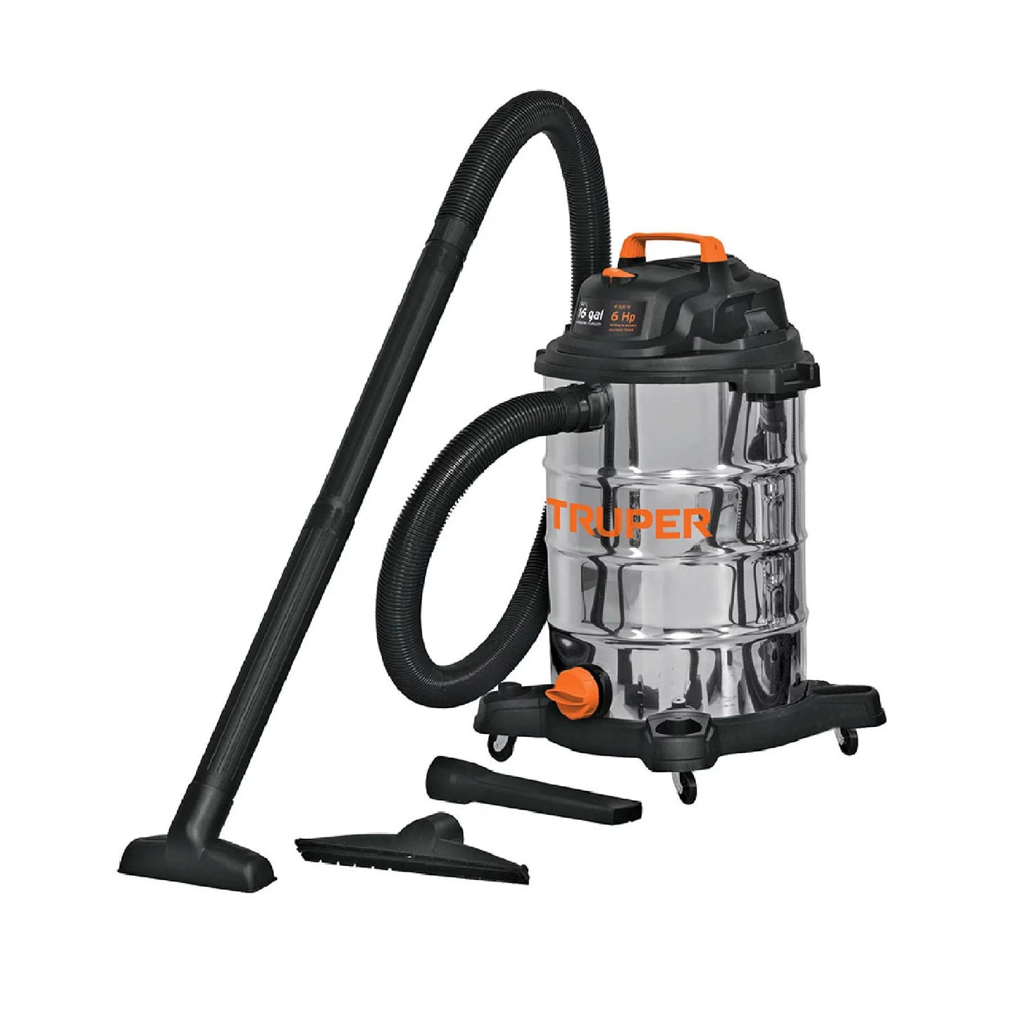 TRUPER ASPIRADORA INDUSTRIAL 16 GALONES 6 HP ASP-16X 101525