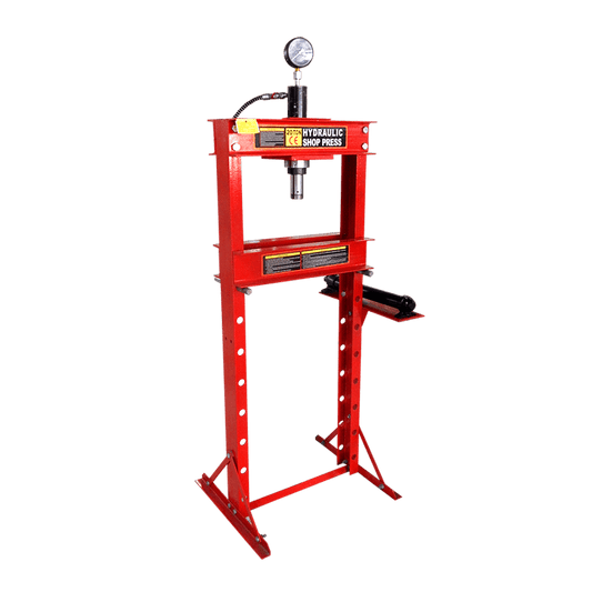 I.O PRENSA HIDRAULICA 20 TON CON MANOMETRO