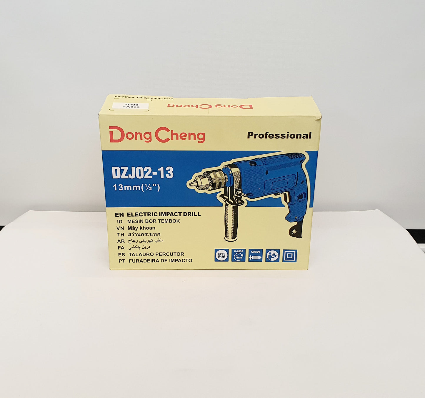 DONCG CHENG TALADRO PERCUTOR DE 1/2" 500W DJZ02-6A