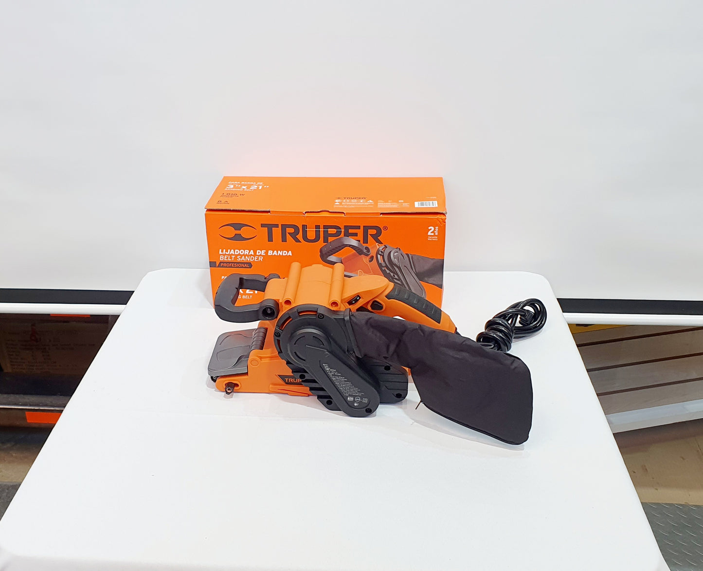 TRUPER LIJADORA DE BANDA 3" X 21" 1010W 13448