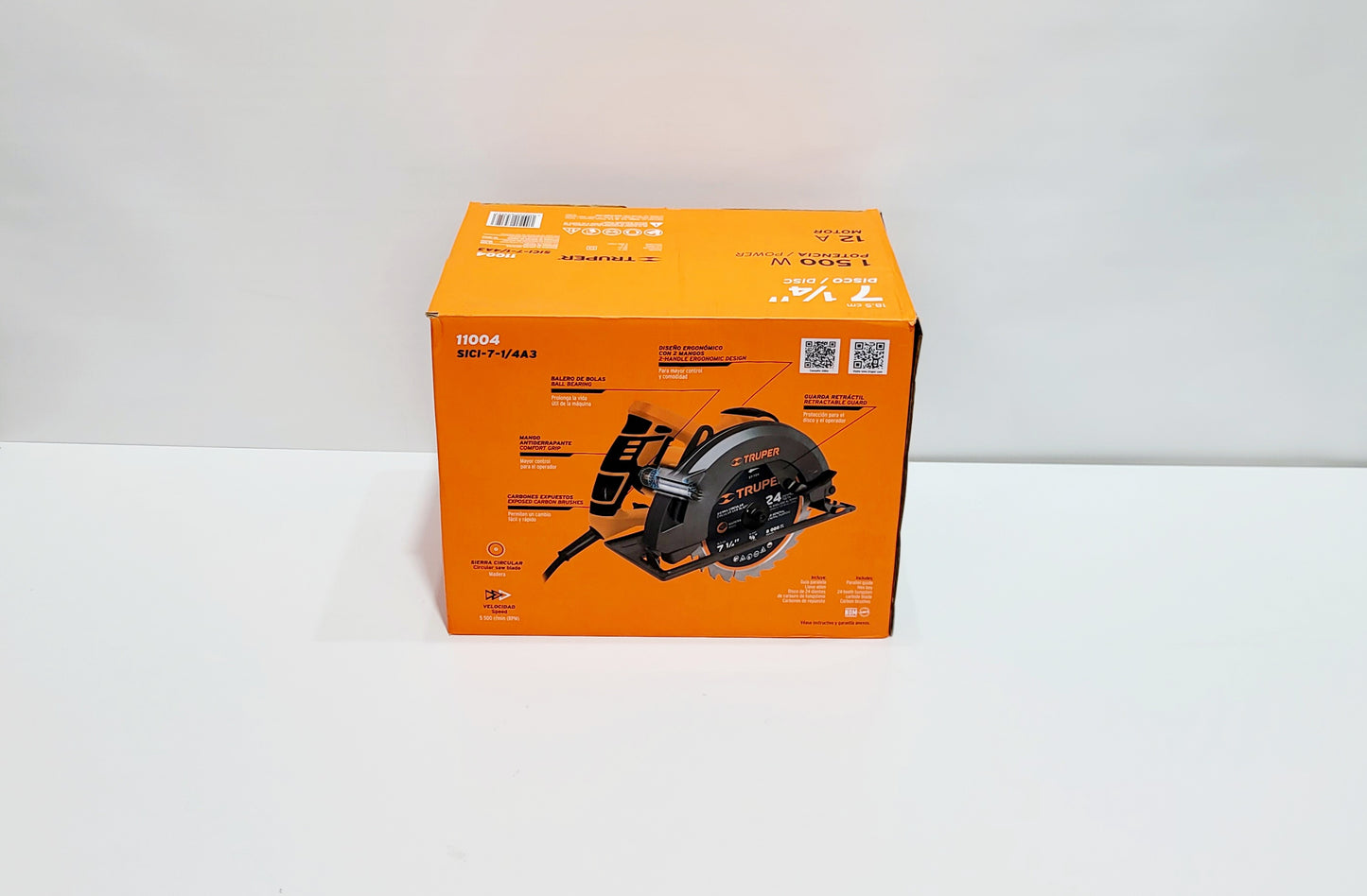 TRUPER CIERRA CIRULAR 7-1/4" 1750W 11004