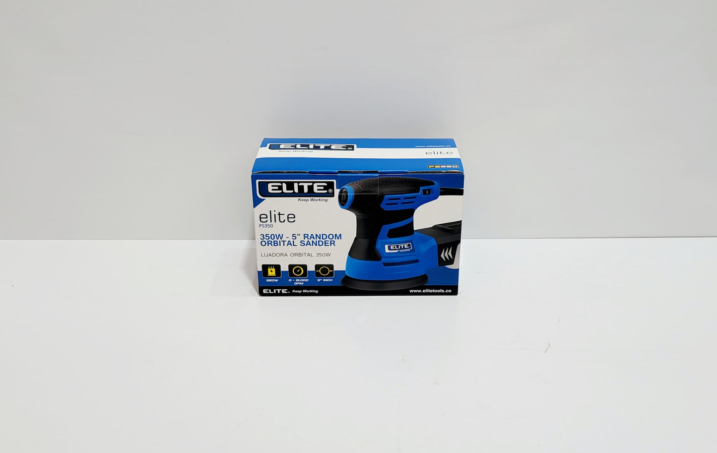 ELITE LIJADORA ROTO ORBITAL 350W PS350