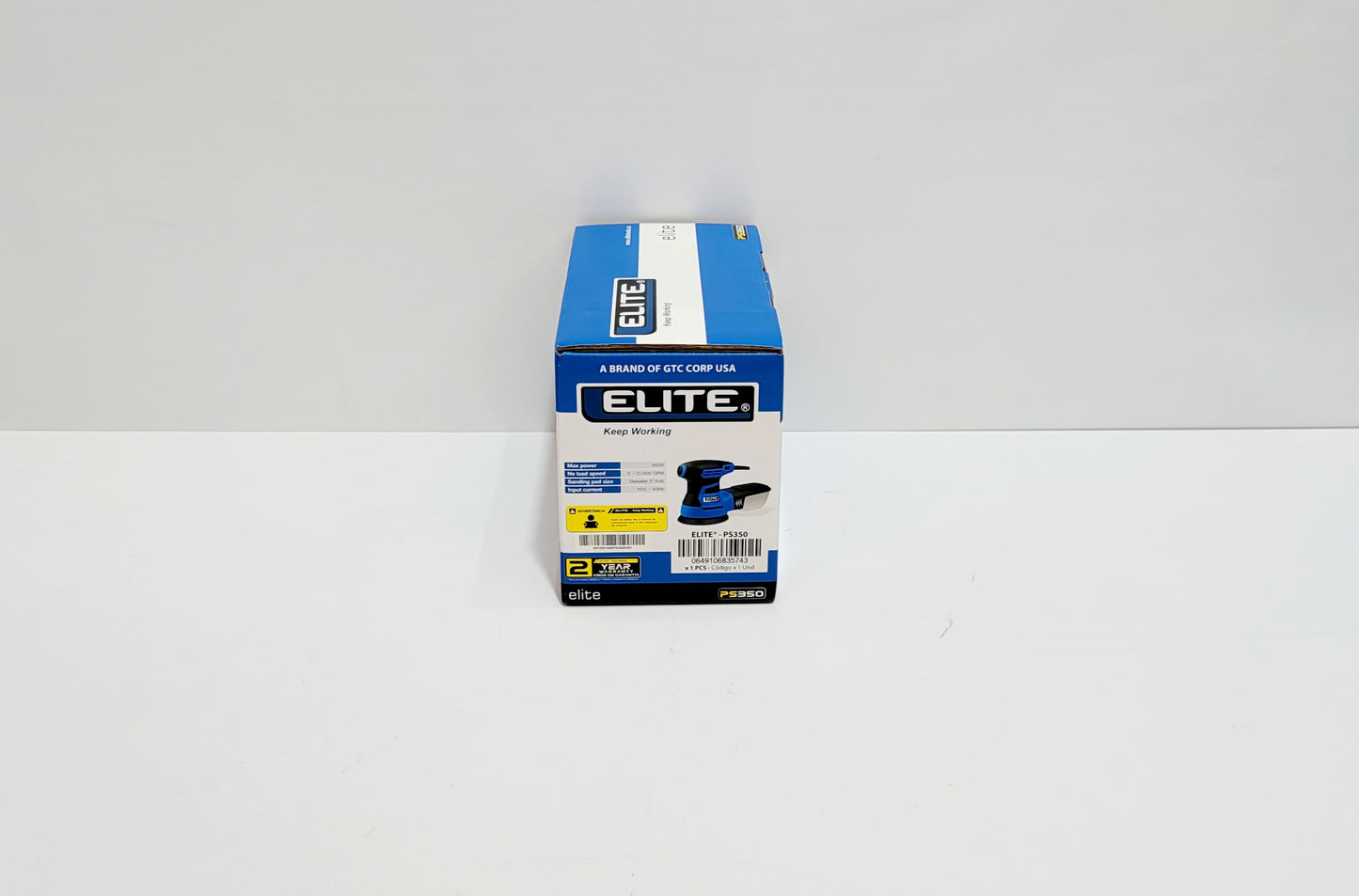 ELITE LIJADORA ROTO ORBITAL 350W PS350