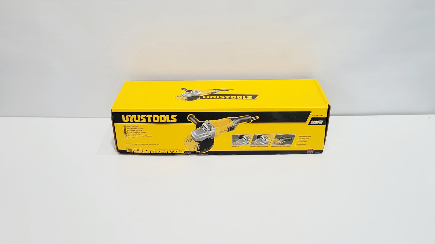 UYUSTOOLS PULIDORA DE 7" 2200W UY-AMA180
