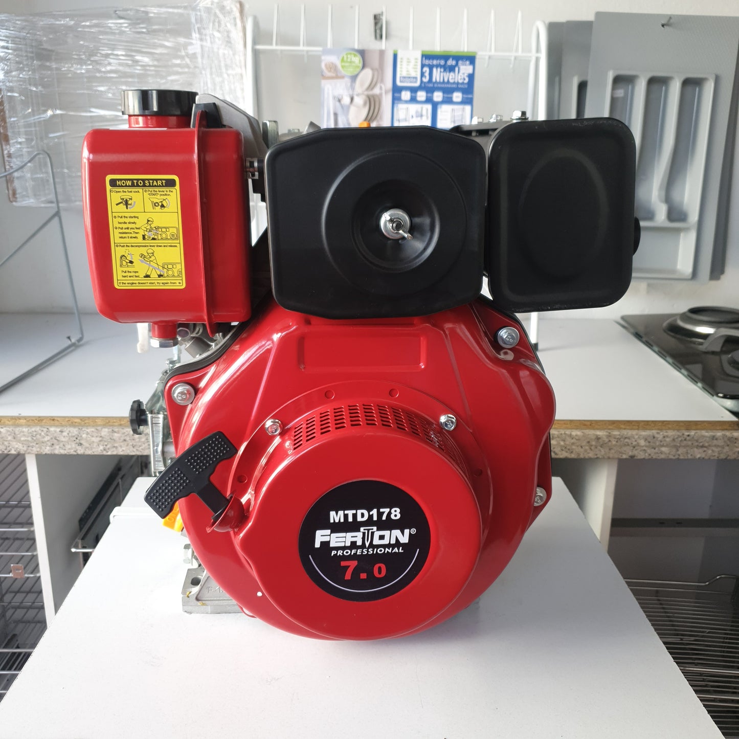 FERTON MOTOR DIESEL 7 HP MTD178