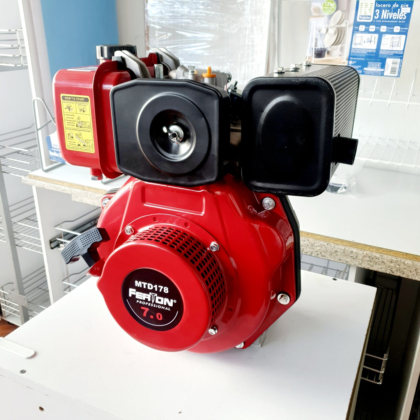 FERTON MOTOR DIESEL 7 HP MTD178
