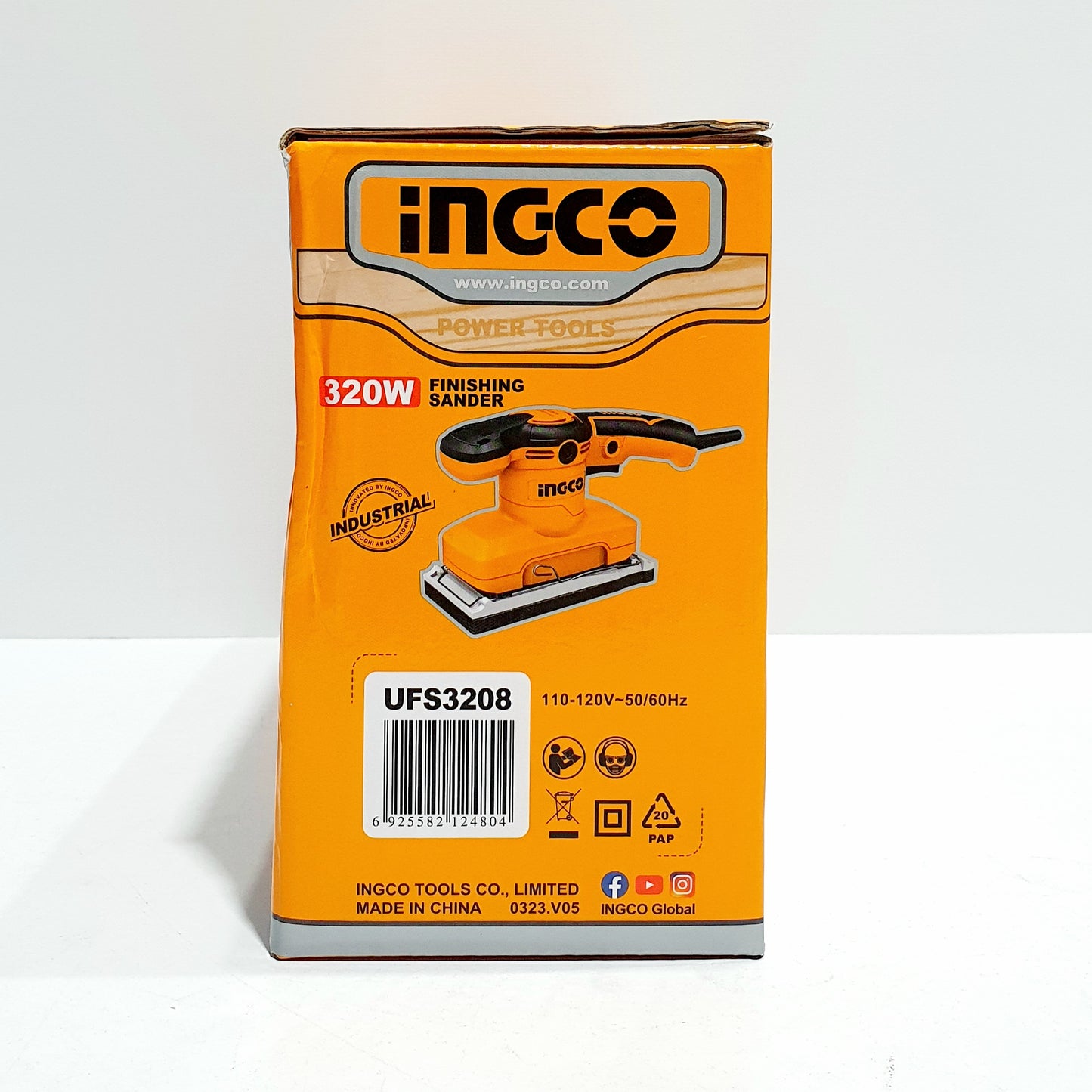 INGCO LIJADORA ORBITAL 320W UFS3208