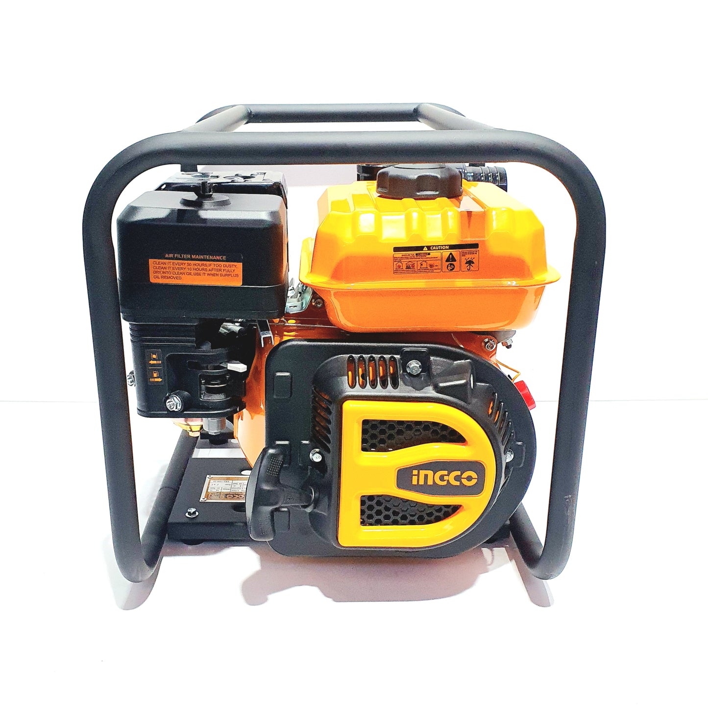 INGCO MOTOMBOMBA A GASOLINA DIAM 2'' 550L/MIN 28MTS ALTURA 8MTS SUCCION 7HP 208CC 3,6L GWP202