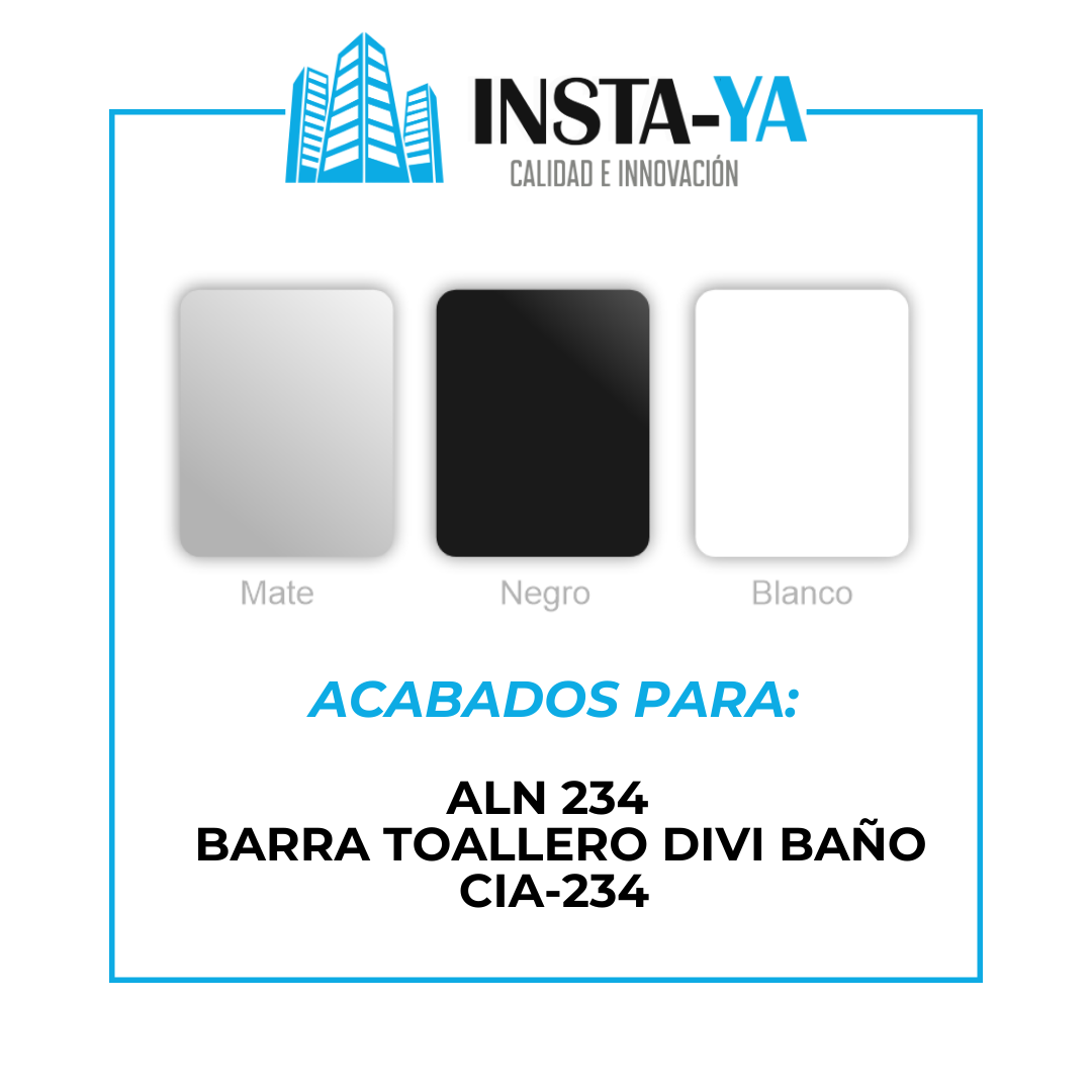 ALN 234 BARRA TOALLERO DIVI BAÑO CIA-234