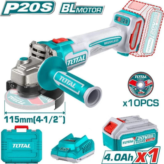 TOTAL PULIDORA INALAMBRICA 20V 900W UTAGLI211541