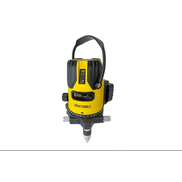 UYUSTOOLS NIVEL LASER CILINDRICO 5 RAYOS VERDE 20M 1.5MM/7M NLC50