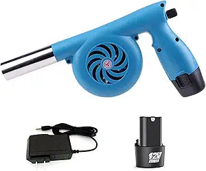 VENTILADOR SOPLADOR PARA ESTUFA DE ACEITE QUEMADO INALAMBRICO 12V