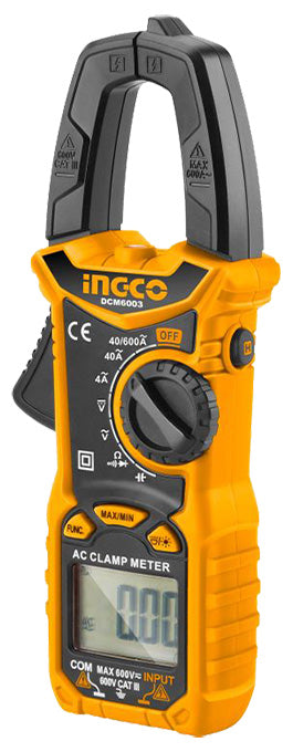INGCO PINZA MULTIMETRO AC600A DCM6003