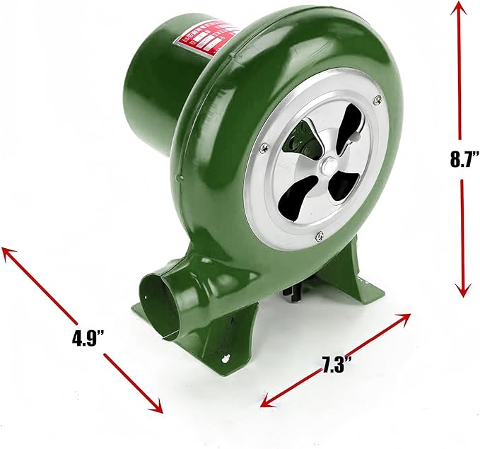 VENTILADOR SOPLADOR PARA ESTUFA DE ACEITE QUEMADO 80W
