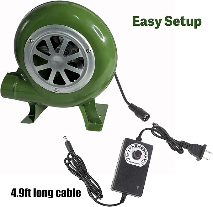 VENTILADOR SOPLADOR PARA ESTUFA DE ACEITE QUEMADO 80W