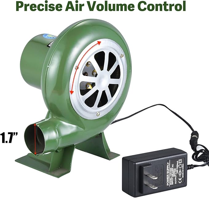 VENTILADOR SOPLADOR PARA ESTUFA DE ACEITE QUEMADO 80W