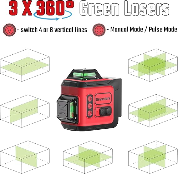 NIVEL LASER 3 x 360°