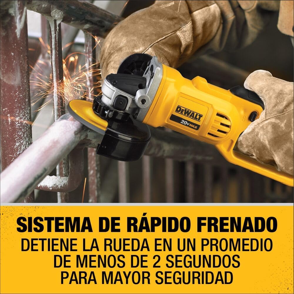 DEWALT PULIDORA INALAMBRICA 4-1/2" 20V DCG412B
