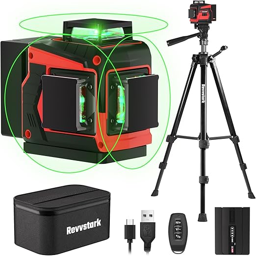 NIVEL LASER 3 x 360° CON TRIPODE