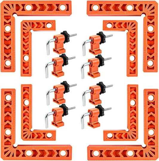 ABRAZADERA DE 90 GRADOS PARA CARPINTERIA / PRENSA ESQUINERA