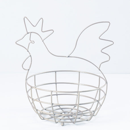 Canasta huevos gallina