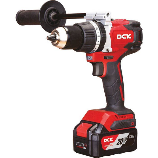 DCK TALADRO PERCUTOR INALAMBRICO 1/2" 20V 120 N.M KDJZ03-13