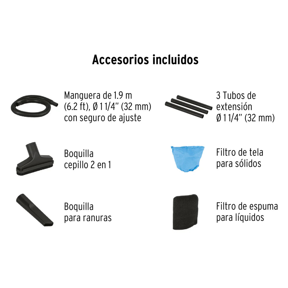 TRUPER ASPIRADORA DE 4 GALONES 101508