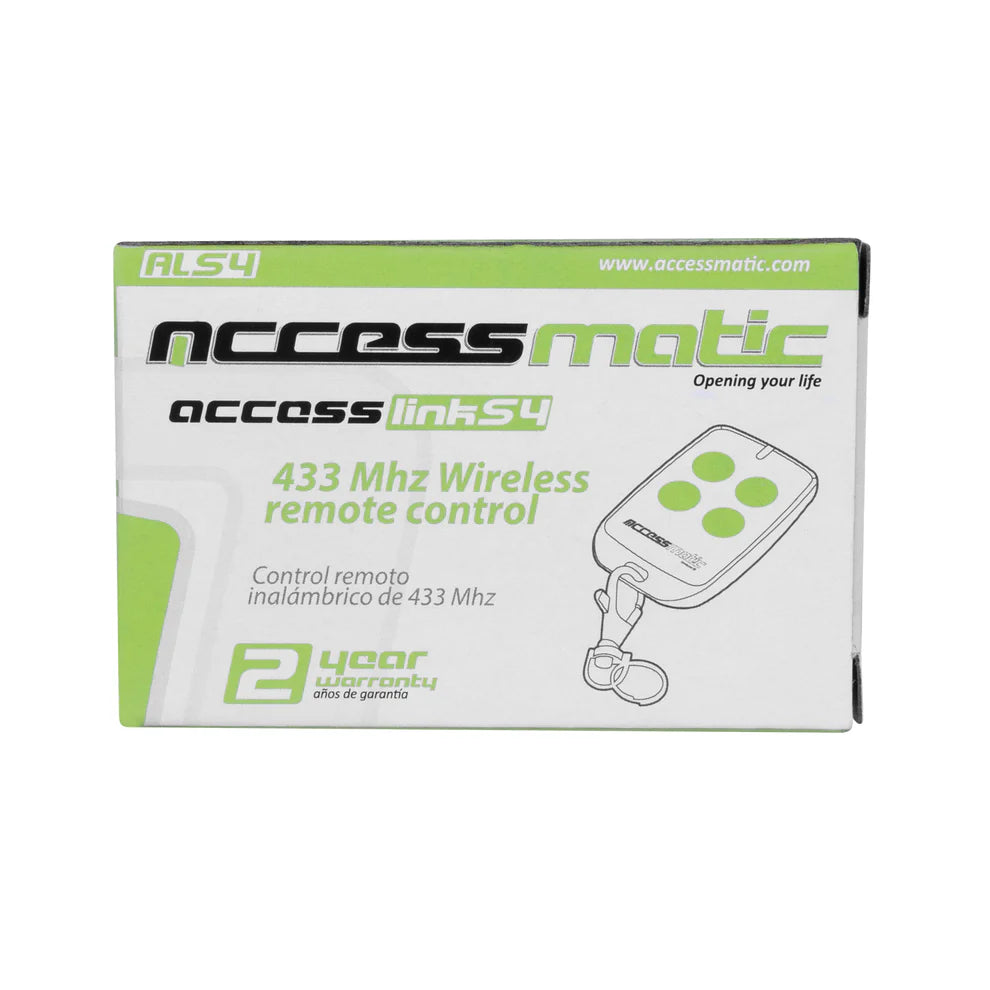 ACCESSMATIC CONTROL REMOTO INALAMBRICO DE 433 MHZ ALS54