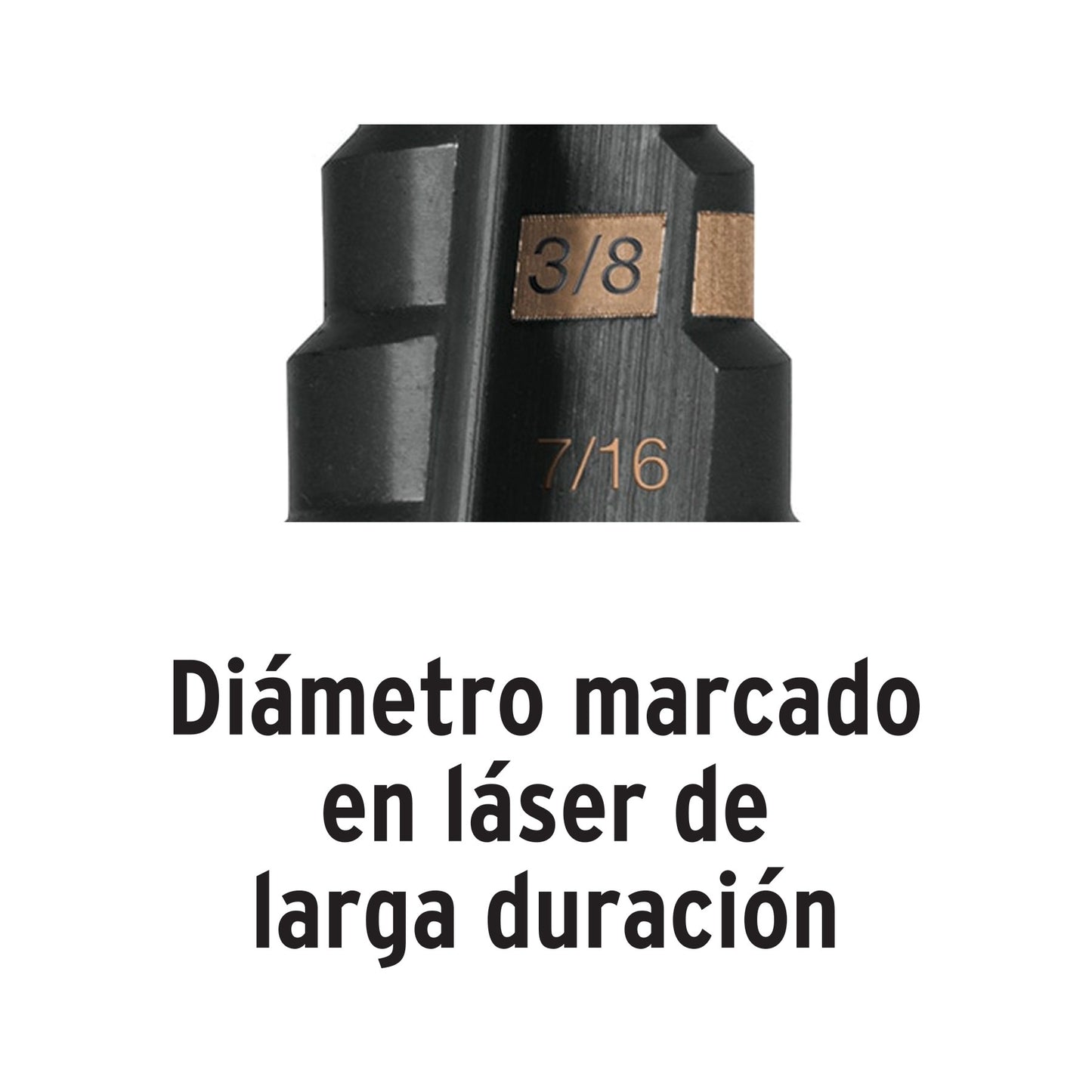 TRUPER BROCA ESCALONADA 3/16" - 7/8" 12125