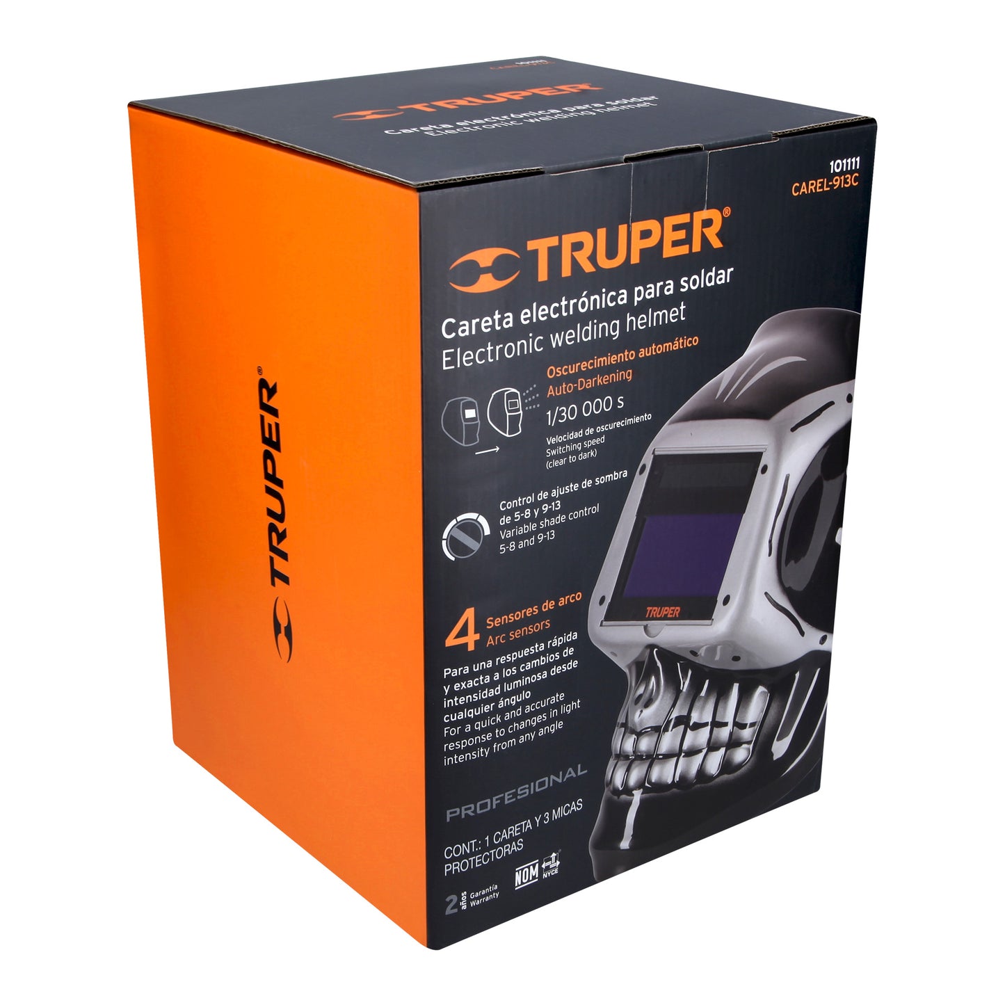 TRUPER CARETA PARA SOLDAR CALAVERA 101111