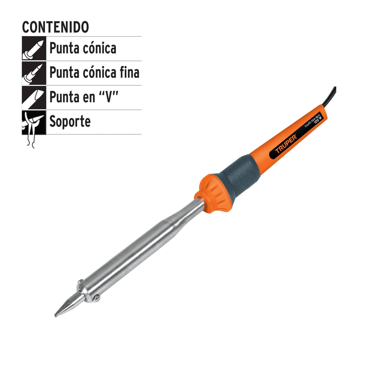 TRUPER CAUTIN TIPO LAPIZ 100W - 14623