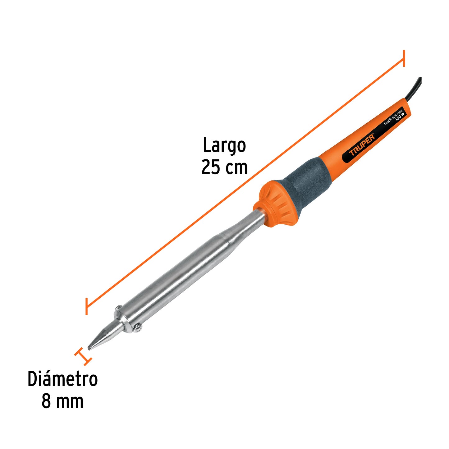 TRUPER CAUTIN TIPO LAPIZ 100W - 14623