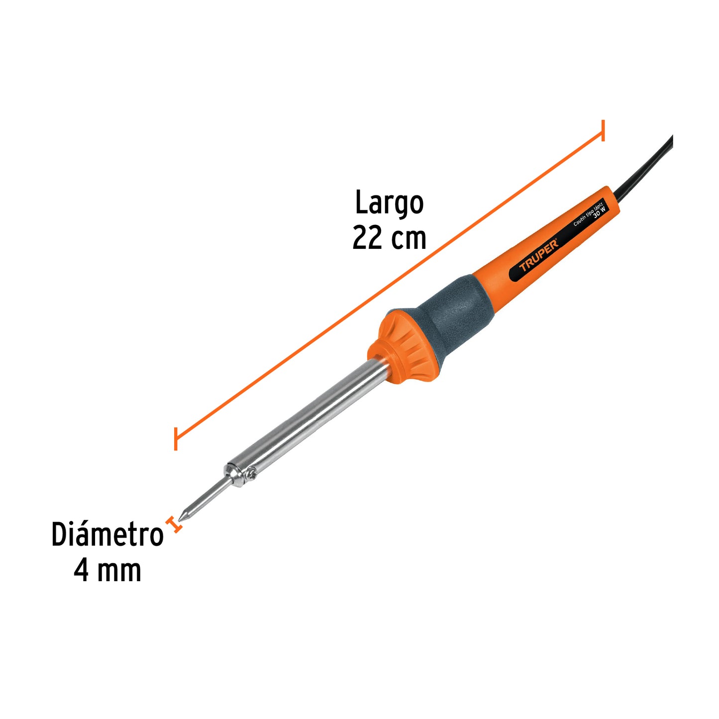 TRUPER CAUTIN TIPO LAPIZ 30W - 17545