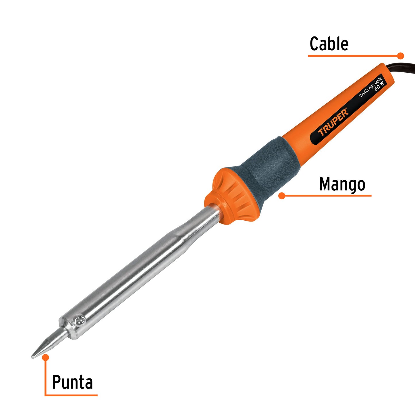 TRUPER CAUTIN TIPO LAPIZ 60W - 17547