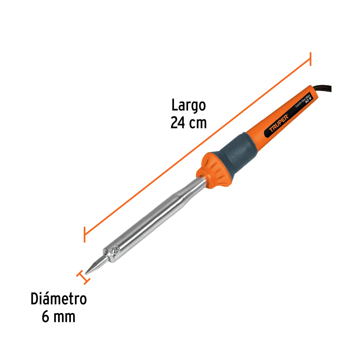 TRUPER CAUTIN TIPO LAPIZ 60W - 17547