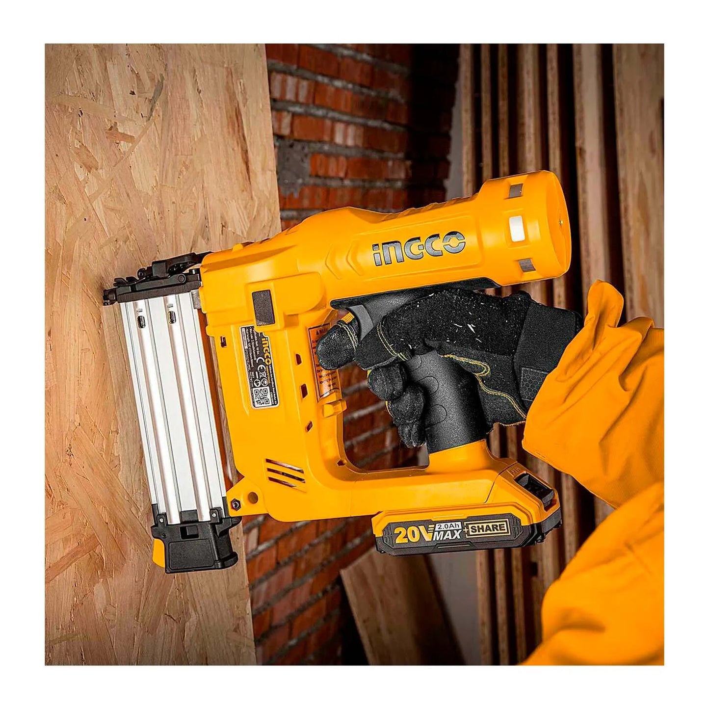 INGCO CLAVADORA INALAMBRICA 20V