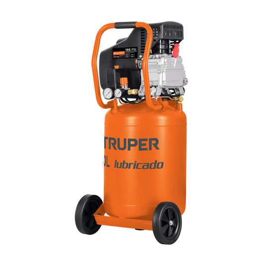 TRUPER COMPRESOR DE AIRE VERTICAL 50 L 3.5 HP 19360