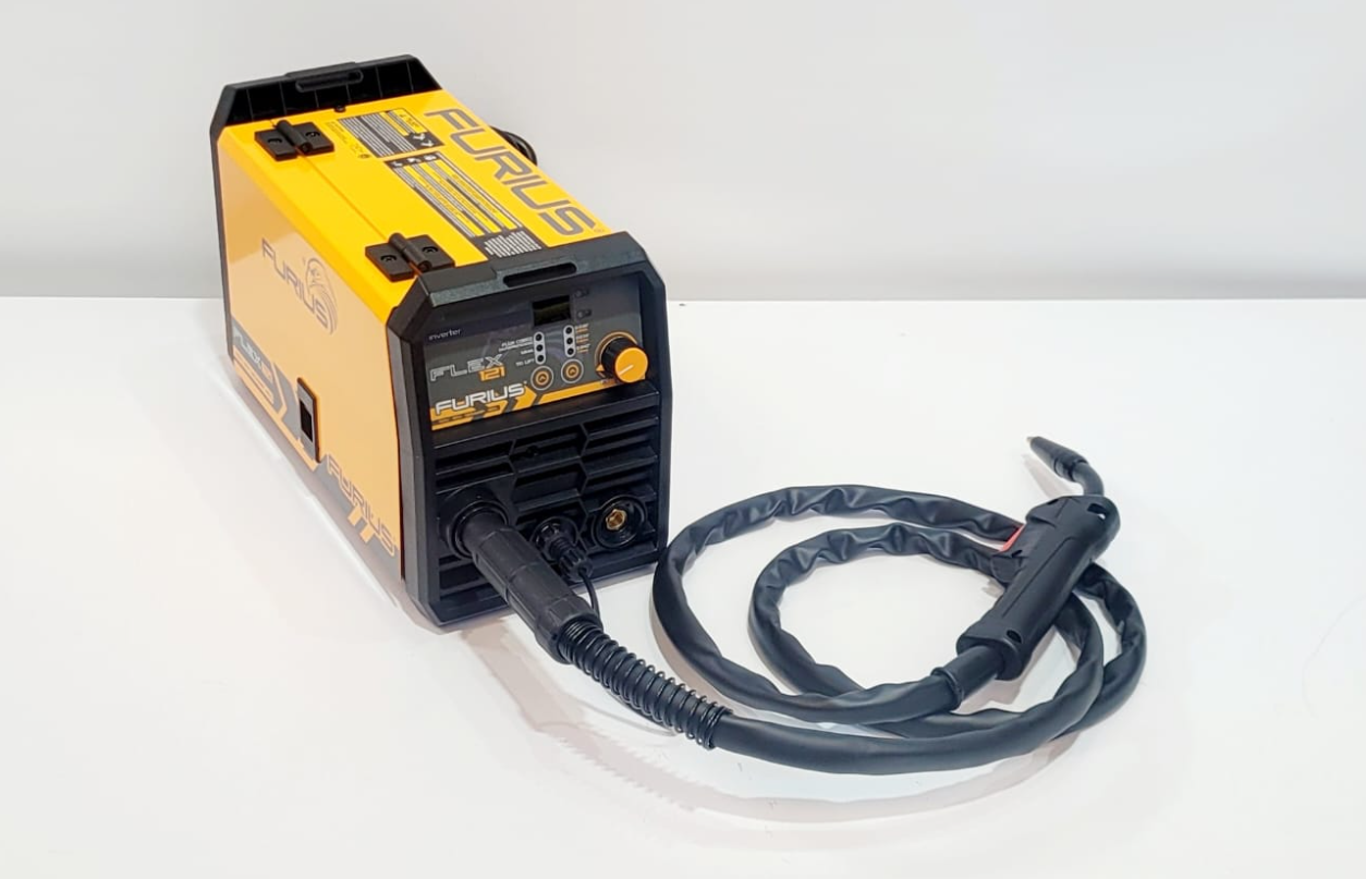FURIUS SOLDADOR INVERSOR MULTIPROCESO MIG FLEX121 FW121