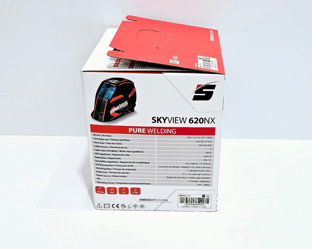 SWEISS CARETA FOTOSENSIBLE INTELIGENTE SKYVIEW 620NX