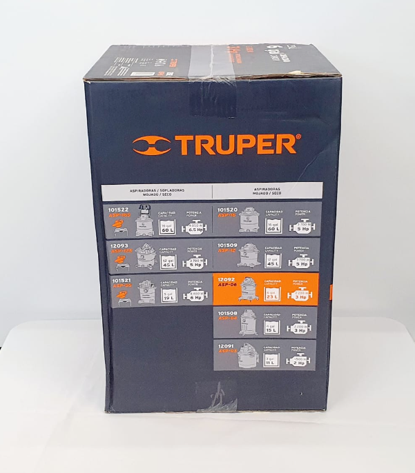 TRUPER ASPIRADORA 6 GALONES ASPI-06 12092