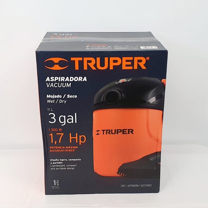 TRUPER ASPIRADORA DE 11 LITROS - ASPI-03 12091