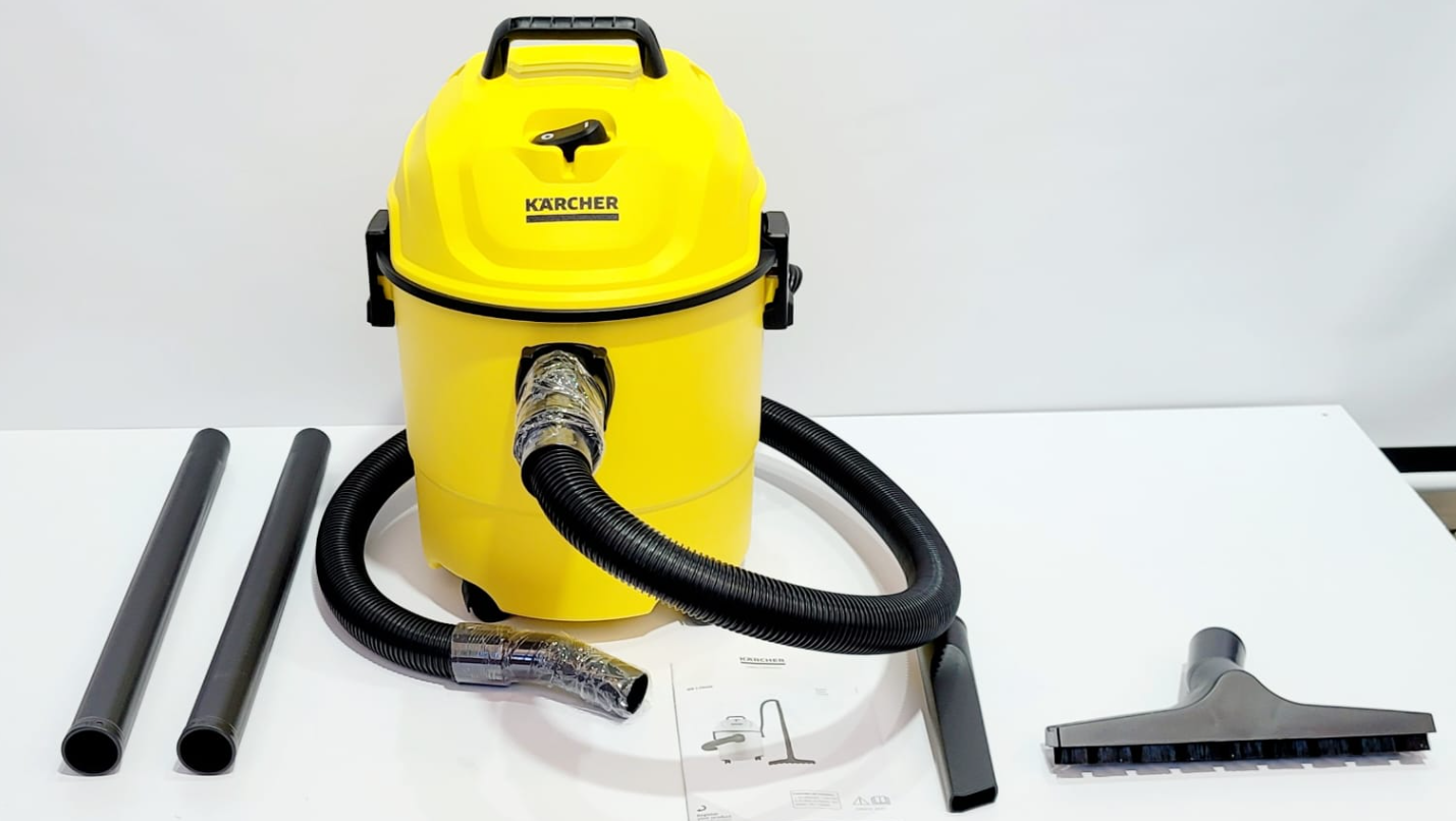 KARCHER ASPIRADORA EN SECO/HUMEDO Y SOPLADORA MX TANQUE 15 LTS - WD1