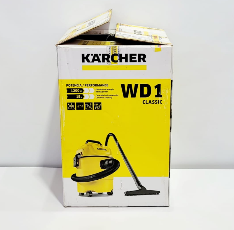 KARCHER ASPIRADORA EN SECO/HUMEDO Y SOPLADORA MX TANQUE 15 LTS - WD1