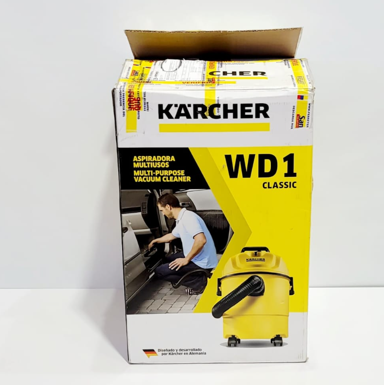 KARCHER ASPIRADORA EN SECO/HUMEDO Y SOPLADORA MX TANQUE 15 LTS - WD1
