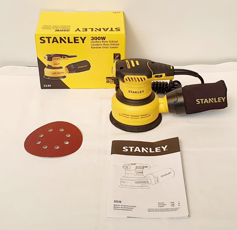 STANLEY LIJADORA ROTO ORBITAL DE 5" - SS30