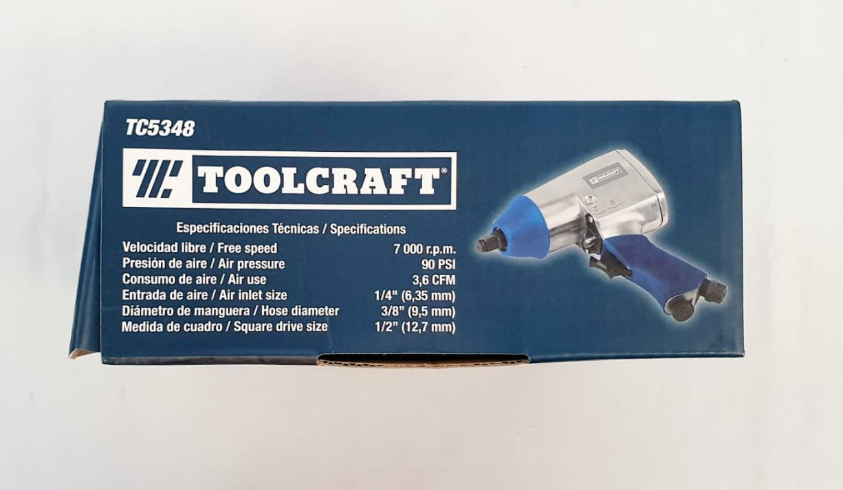 TOOLCRAFT LLAVE DE IMPACTO NEUMATICA - TC5348