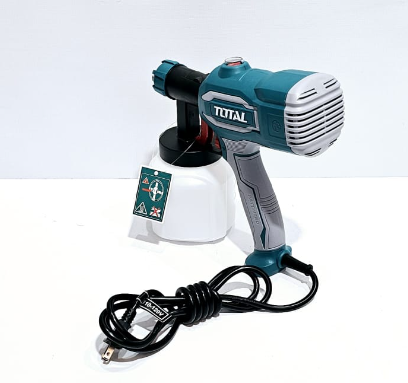TOTAL PISTOLA PULVERIZADORA DE PINTURA 450W UTT3506