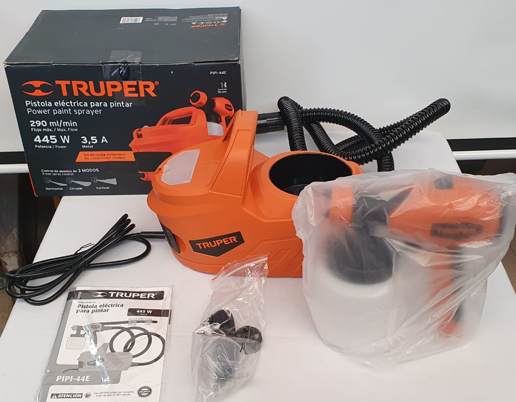 TRUPER PISTOLA ELECTRICA PARA PINTAR 600W- 15383